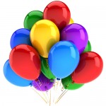 Tapety i fototapety DecoMania.pl F532-02 - Kolorowe balony