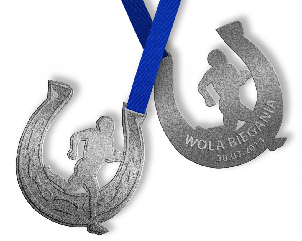 Medal wola biegania