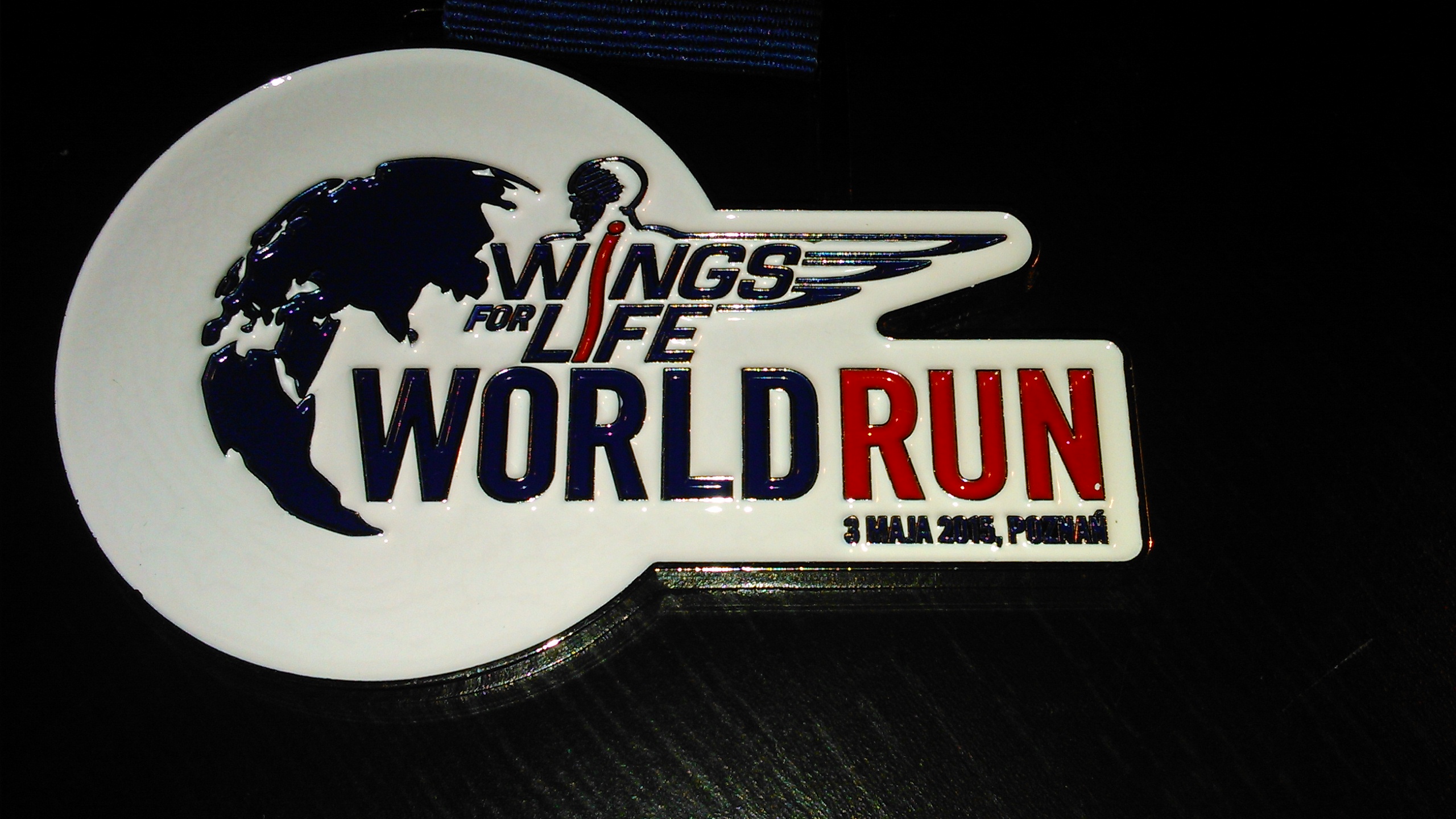 medal Wings for Life World Run