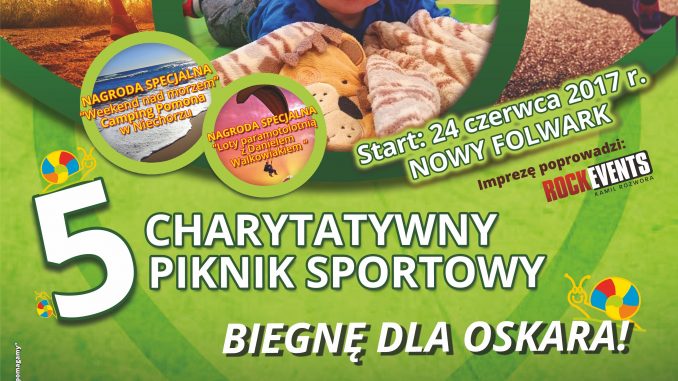 Plakat BIEGN- DLA OSKARA