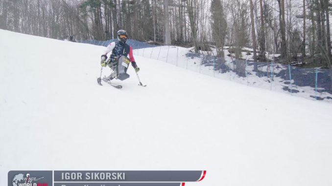 Paraolimpijczyk Igor Sikorski ambasadorem Wings for Life World Run (videoframe)